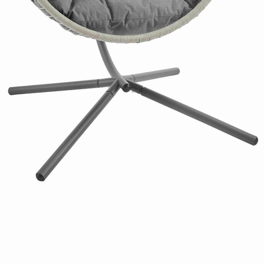 Harrington Rattan   Rope Indoor Outdoor SINGLE Hanging Chair