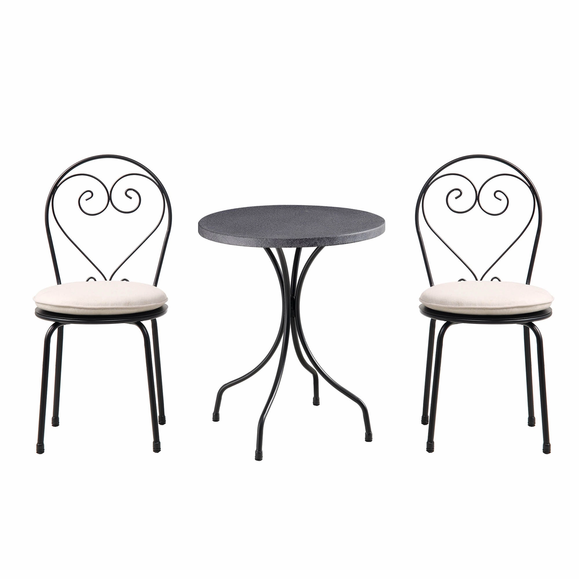 Haymes Metal Indoor and Outdoor Bistro Set
