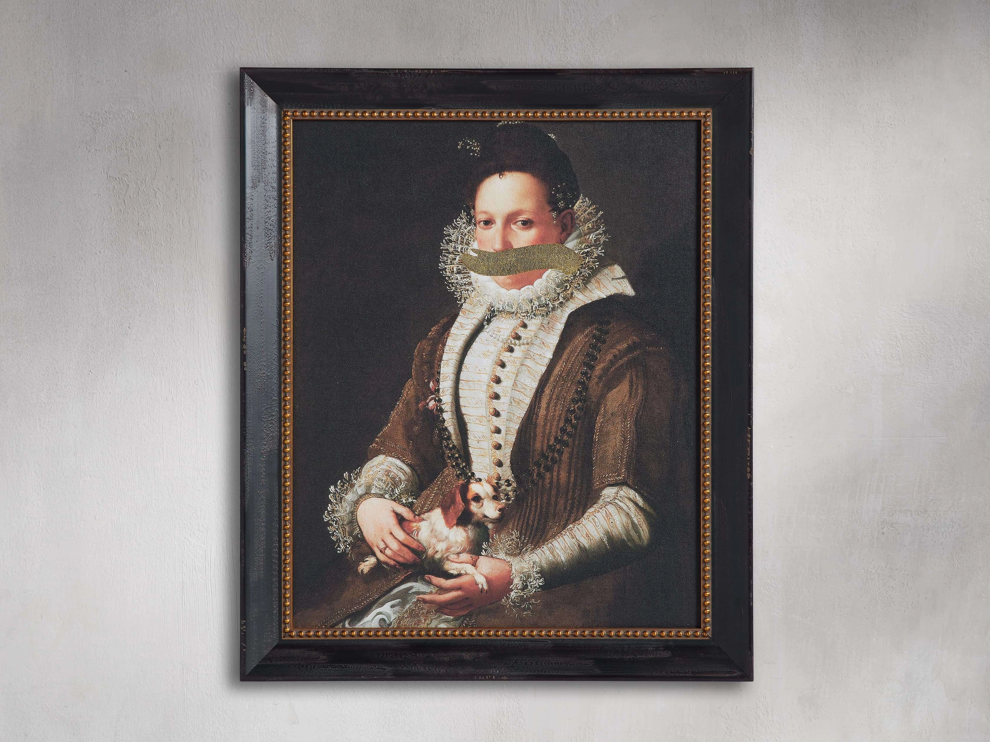 High Society III Framed Print