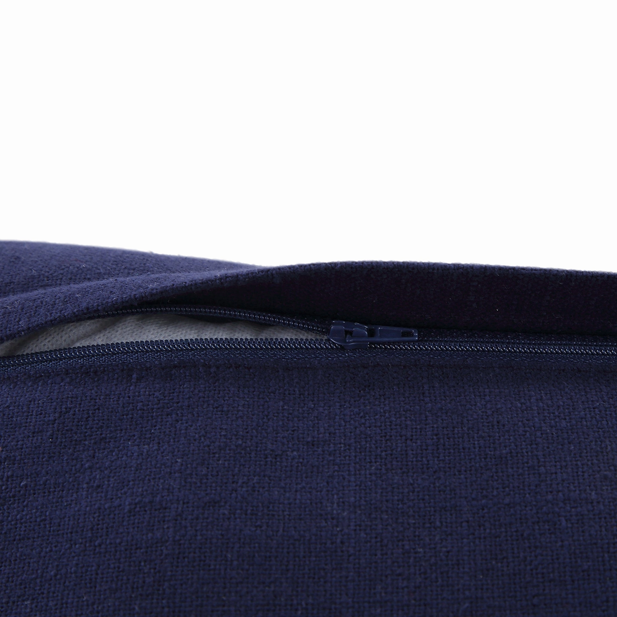 Indigo Collection Ava French Knot Navy cushion