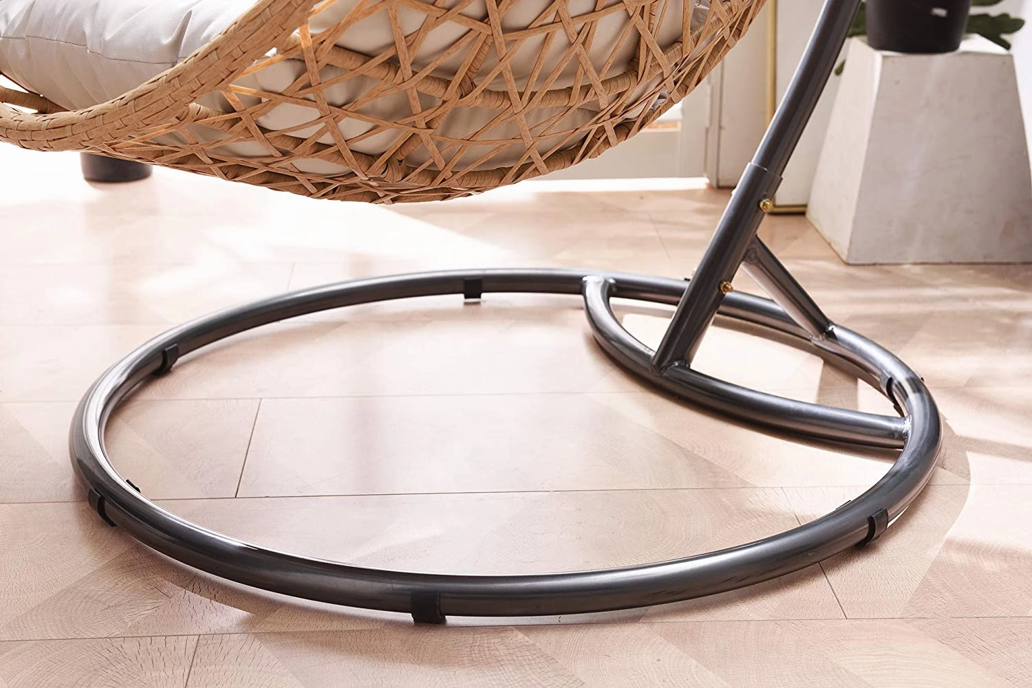 Indra Rattan Hanging Egg Chair