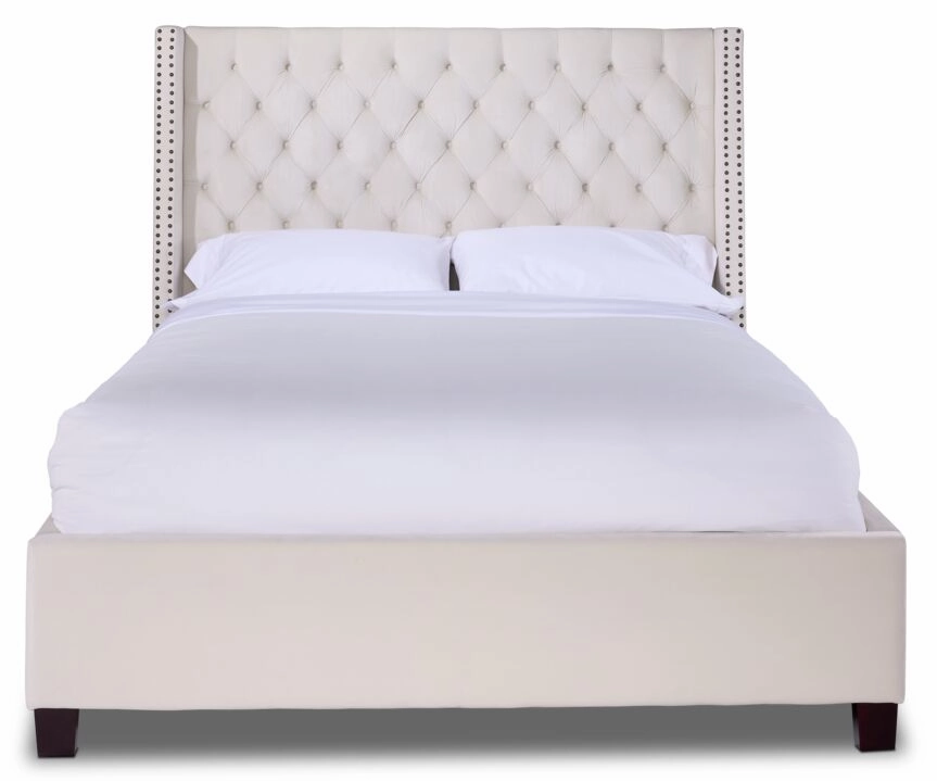 Jaden 3-Piece King Bed - Cream