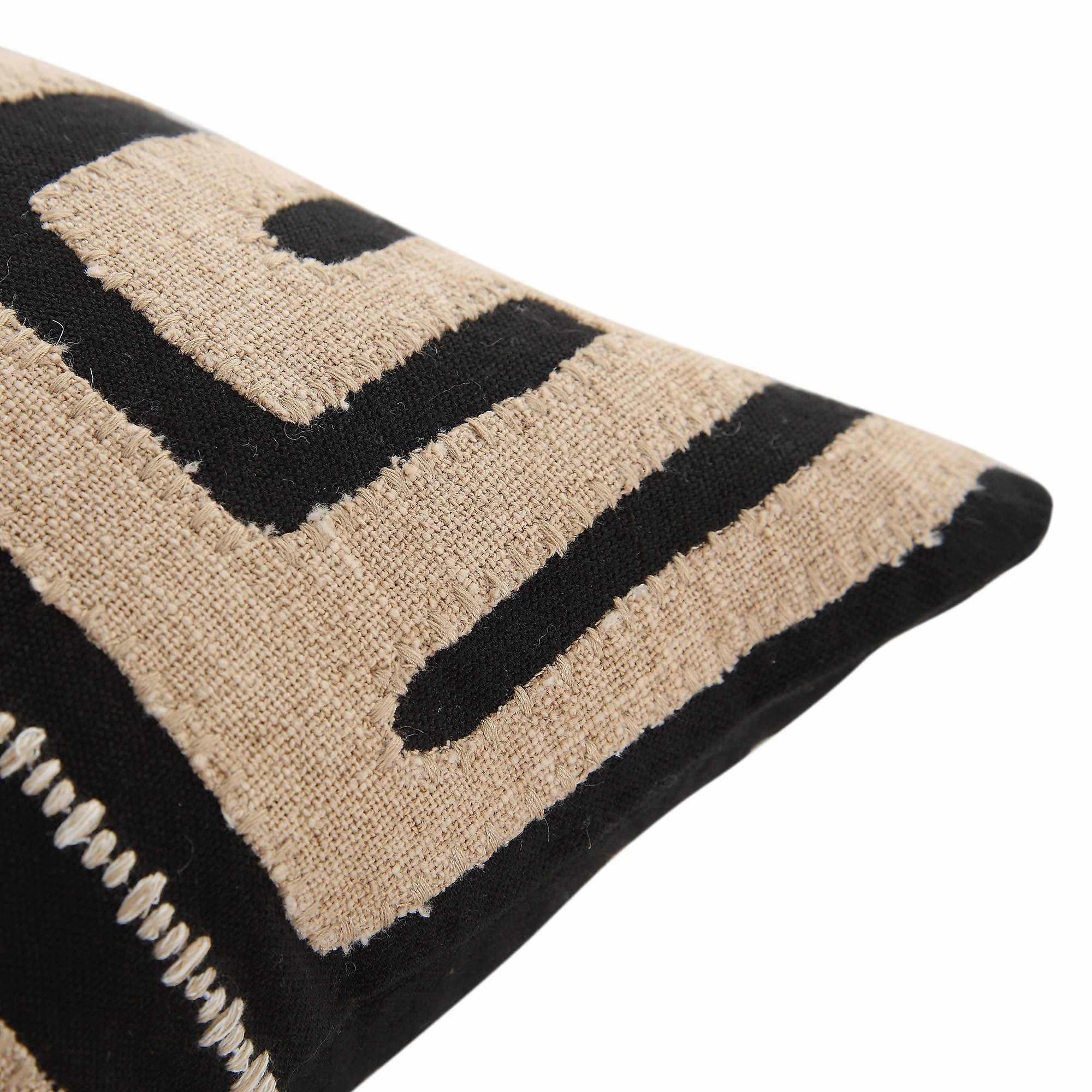 Javari Burnt Terracotta Appliqu Cushion