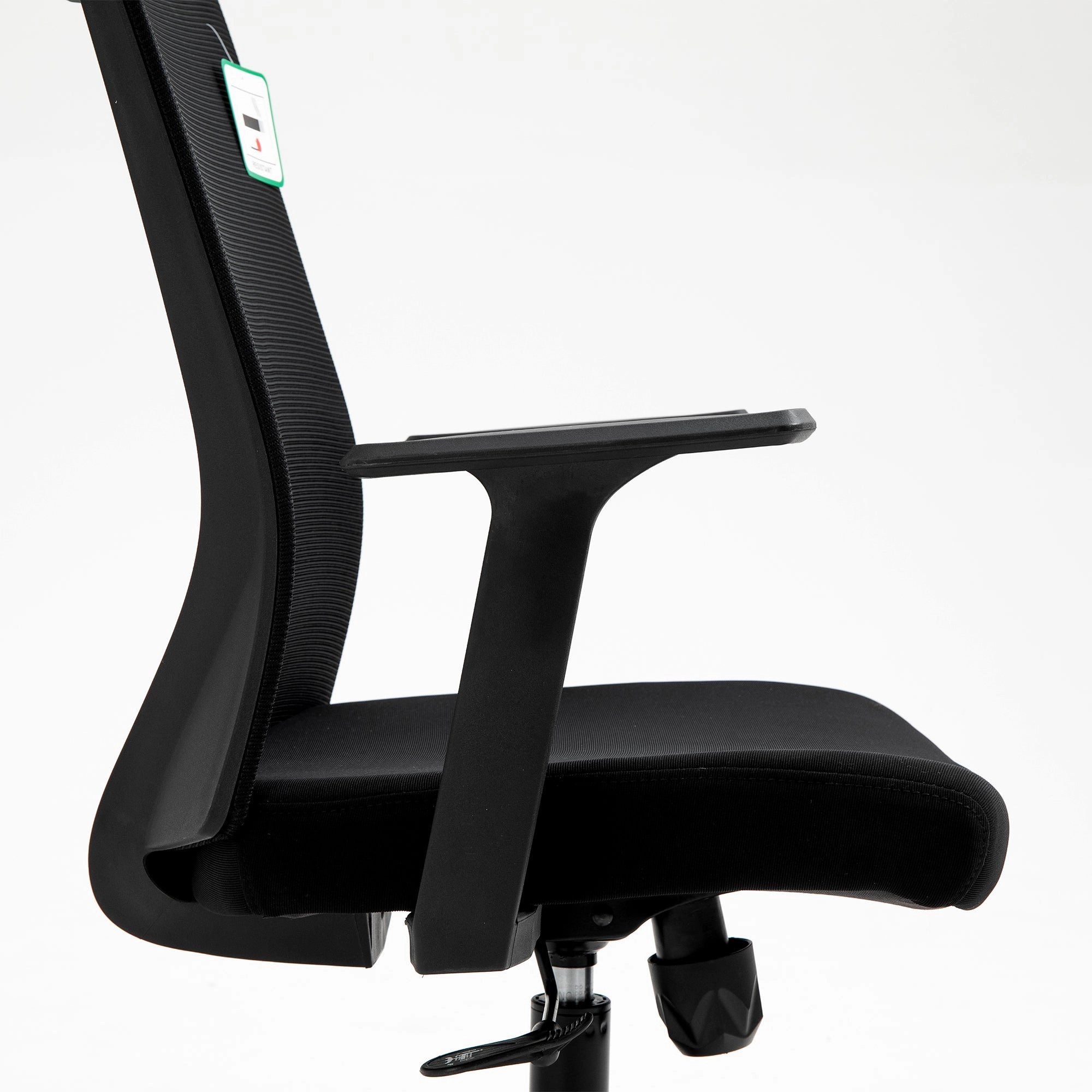 Joni High Back Mesh Office Chair with Headrest in Black