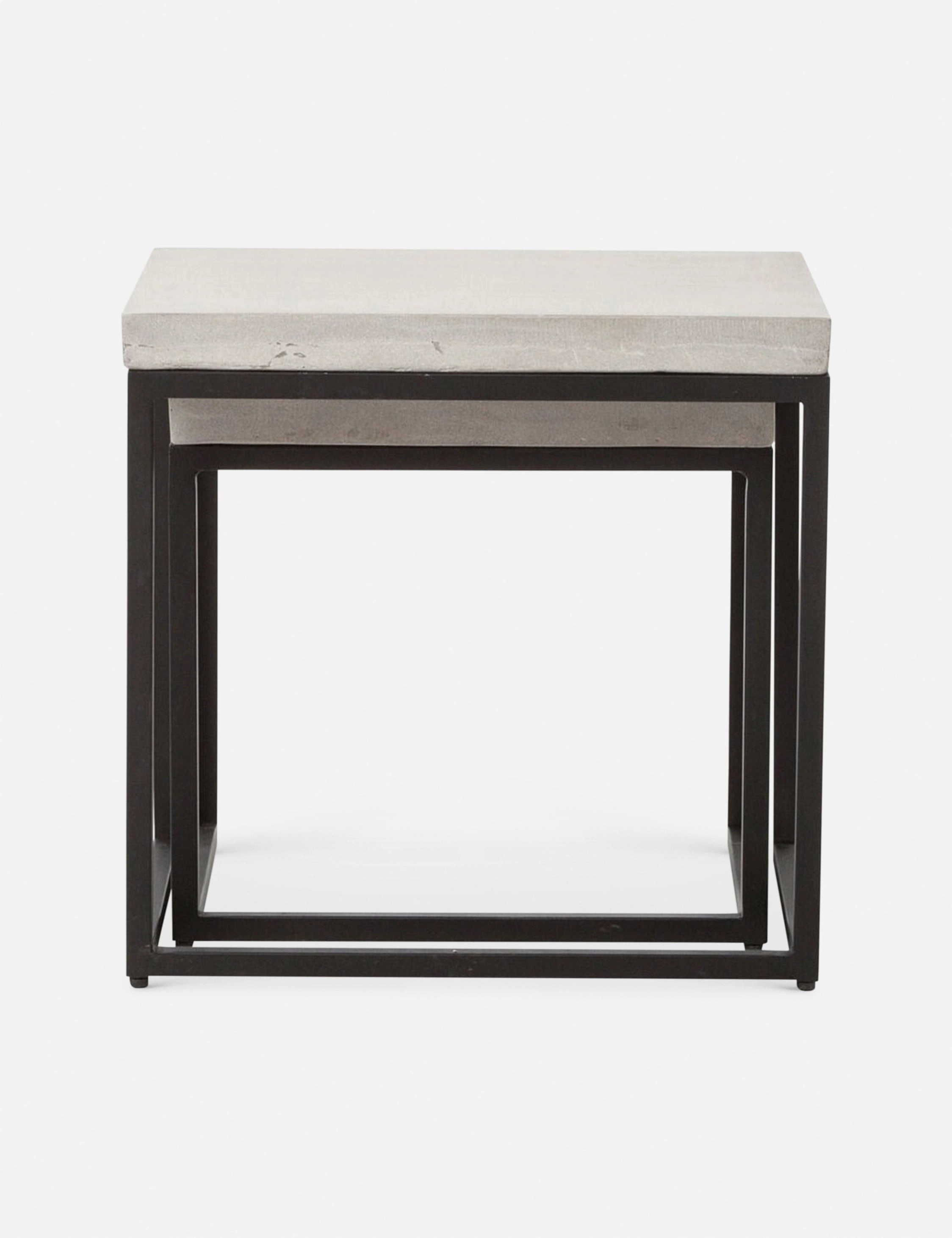 Kallia Indoor / Outdoor Nesting Side Tables (Set of 2)