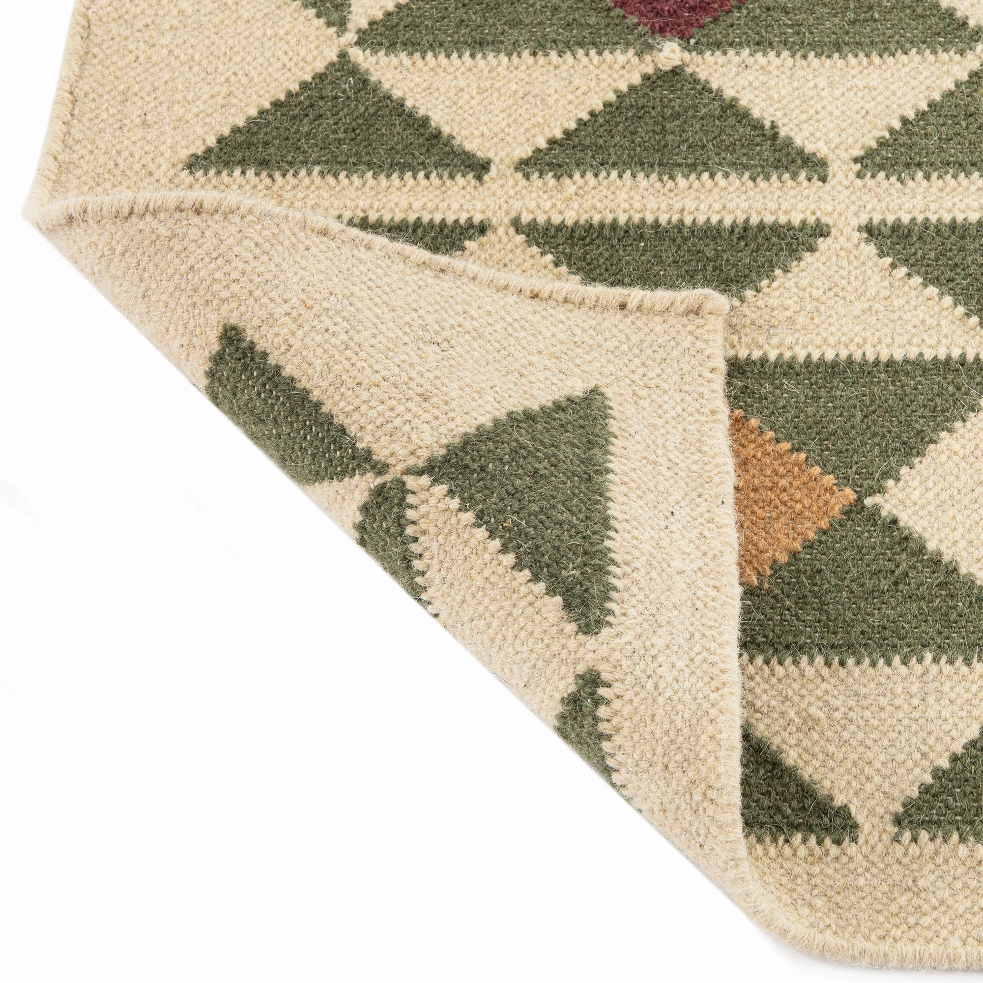 Kamala Geometric Handwoven Wool Runner