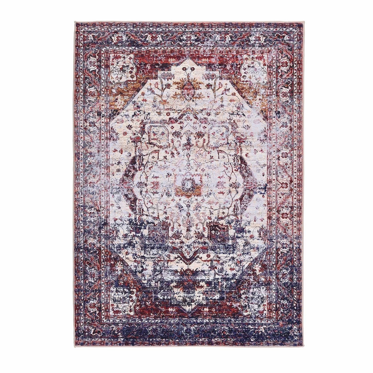 Kashmir Distressed Printed Rug 140 x 200 cm
