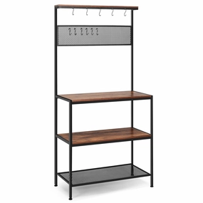 Kitchen Baker's Rack, Industrial Microwave Oven Stand kitchen towel, placemats