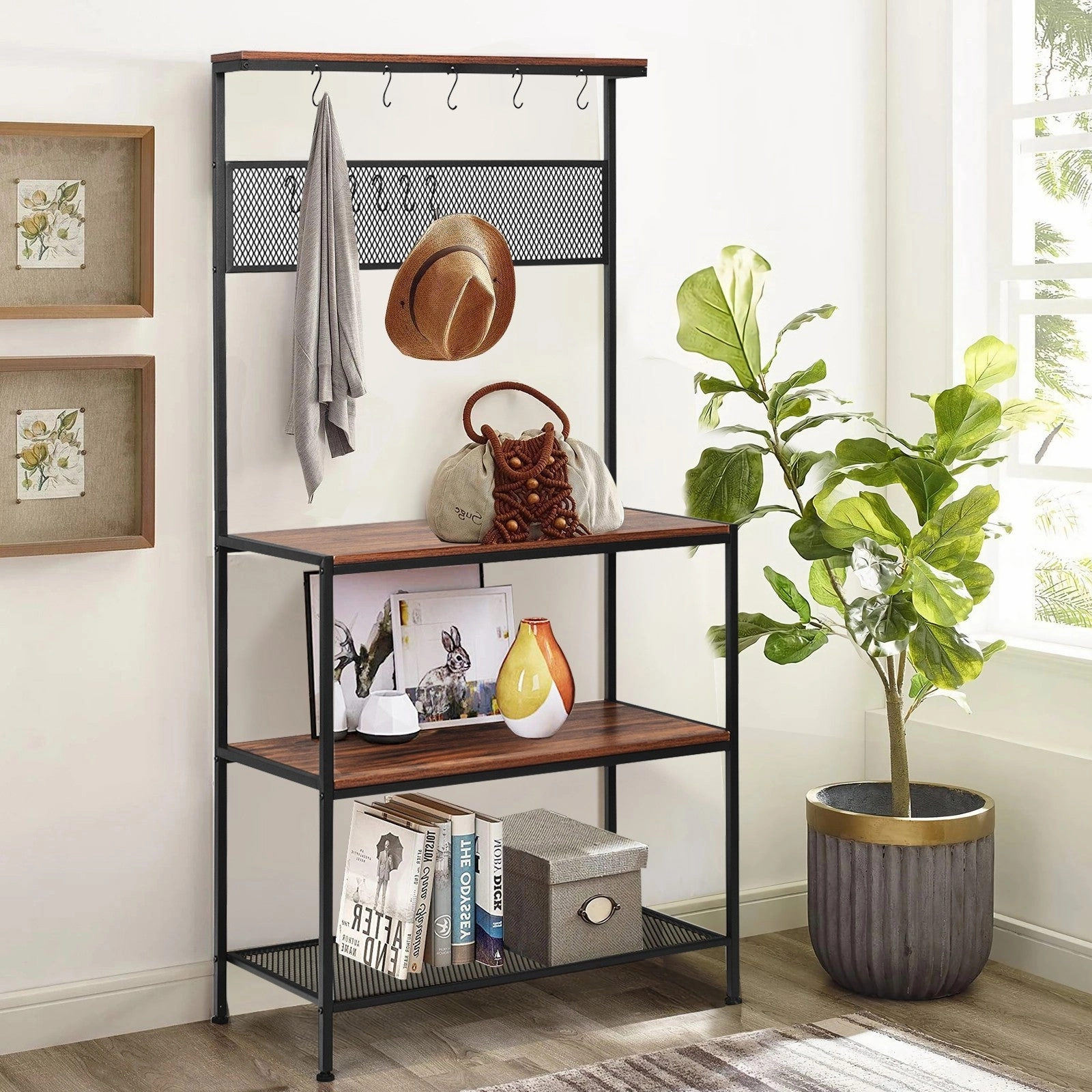 Kitchen Baker's Rack, Industrial Microwave Oven Stand