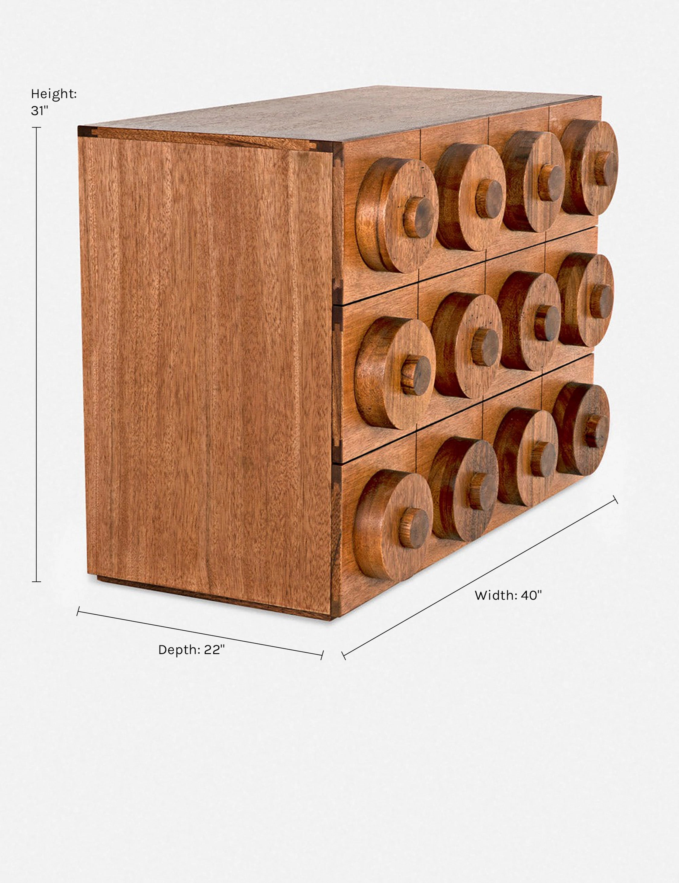 Kobe 3-Drawer Dresser