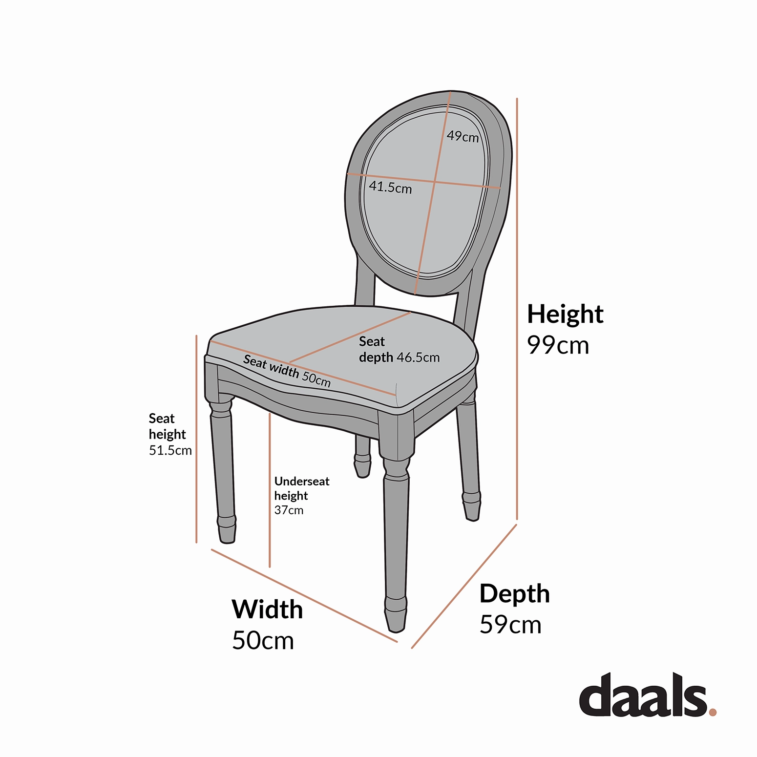 Lainston Set of 2 Classic Weathered Oak Dining Chairs, Fudge Velvet