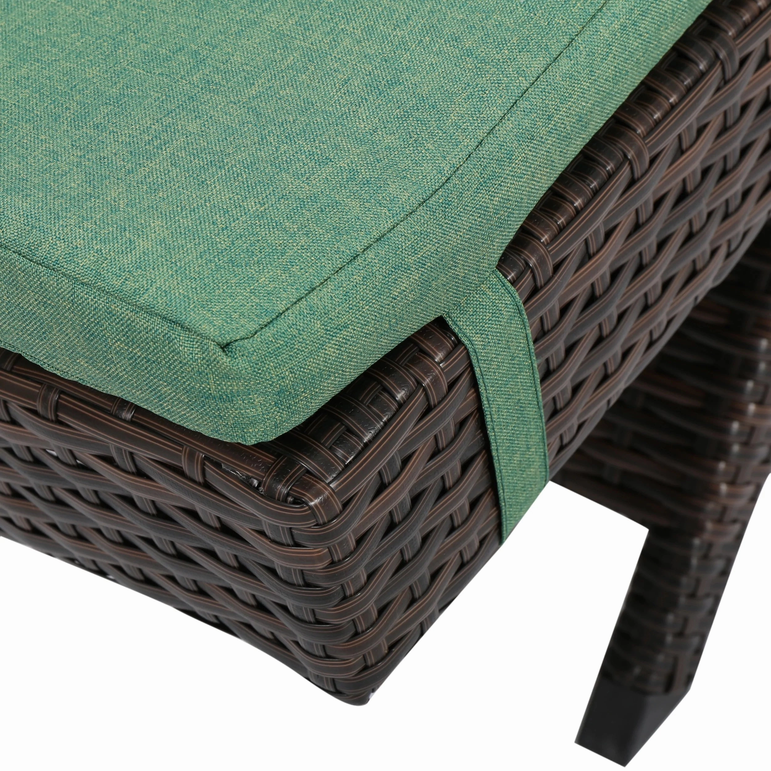 Lakeport Outdoor Adjustable Chaise Lounge Chair w/ Cushion