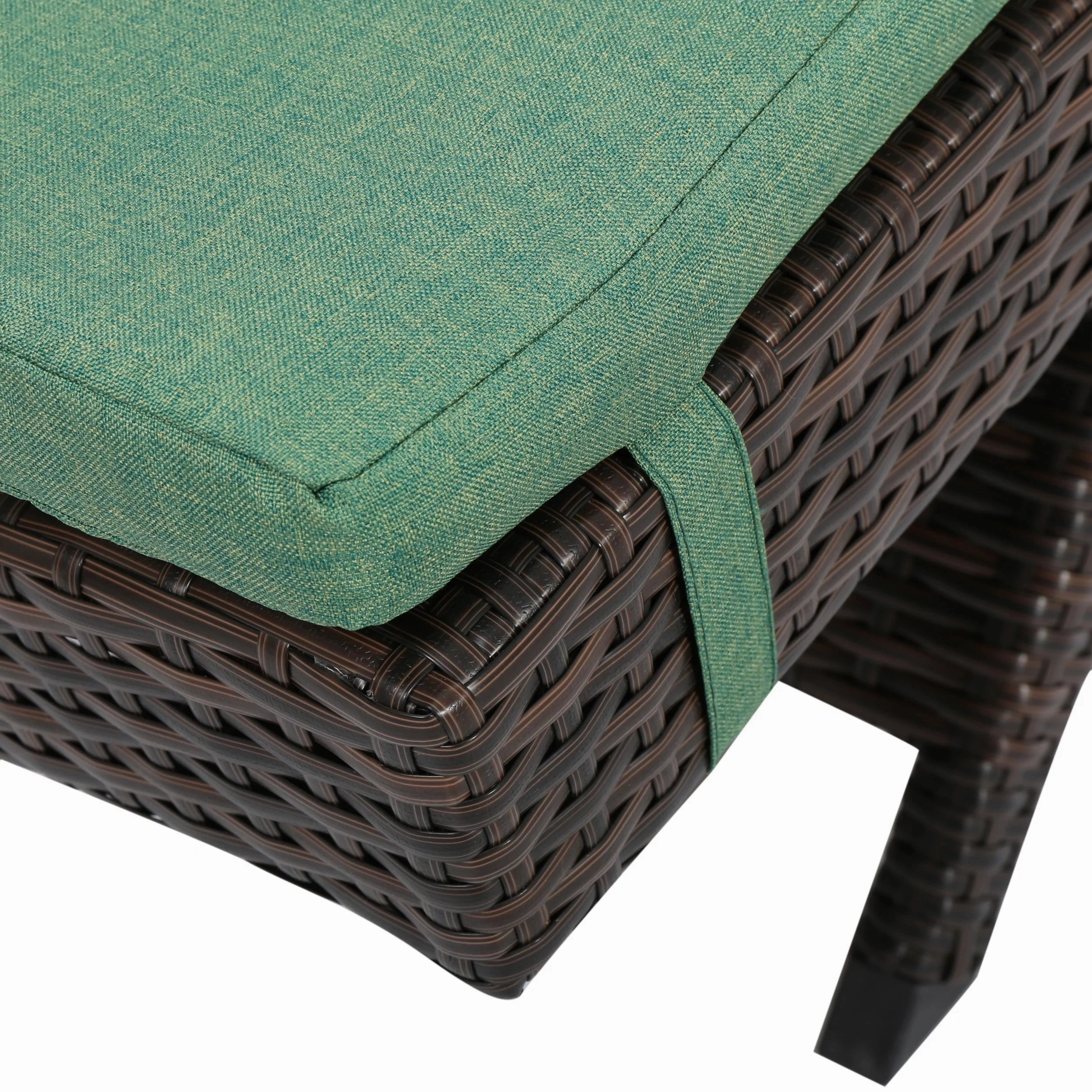 Lakeport Outdoor Adjustable Chaise Lounge Chair w/ Cushion