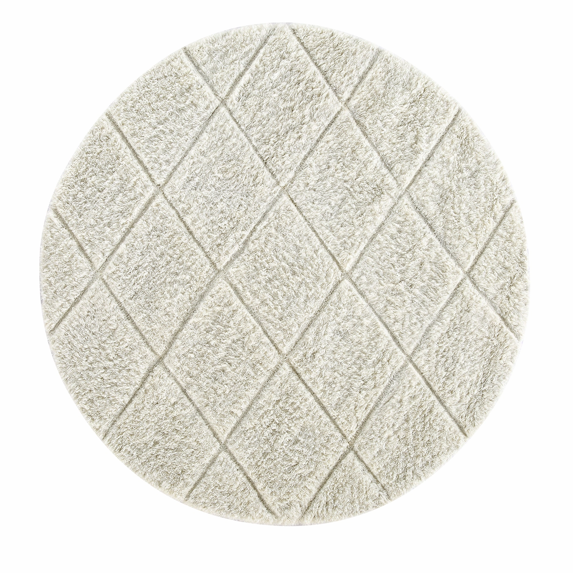 Lexi Hand Tufted New Zealand Wool Round Rug