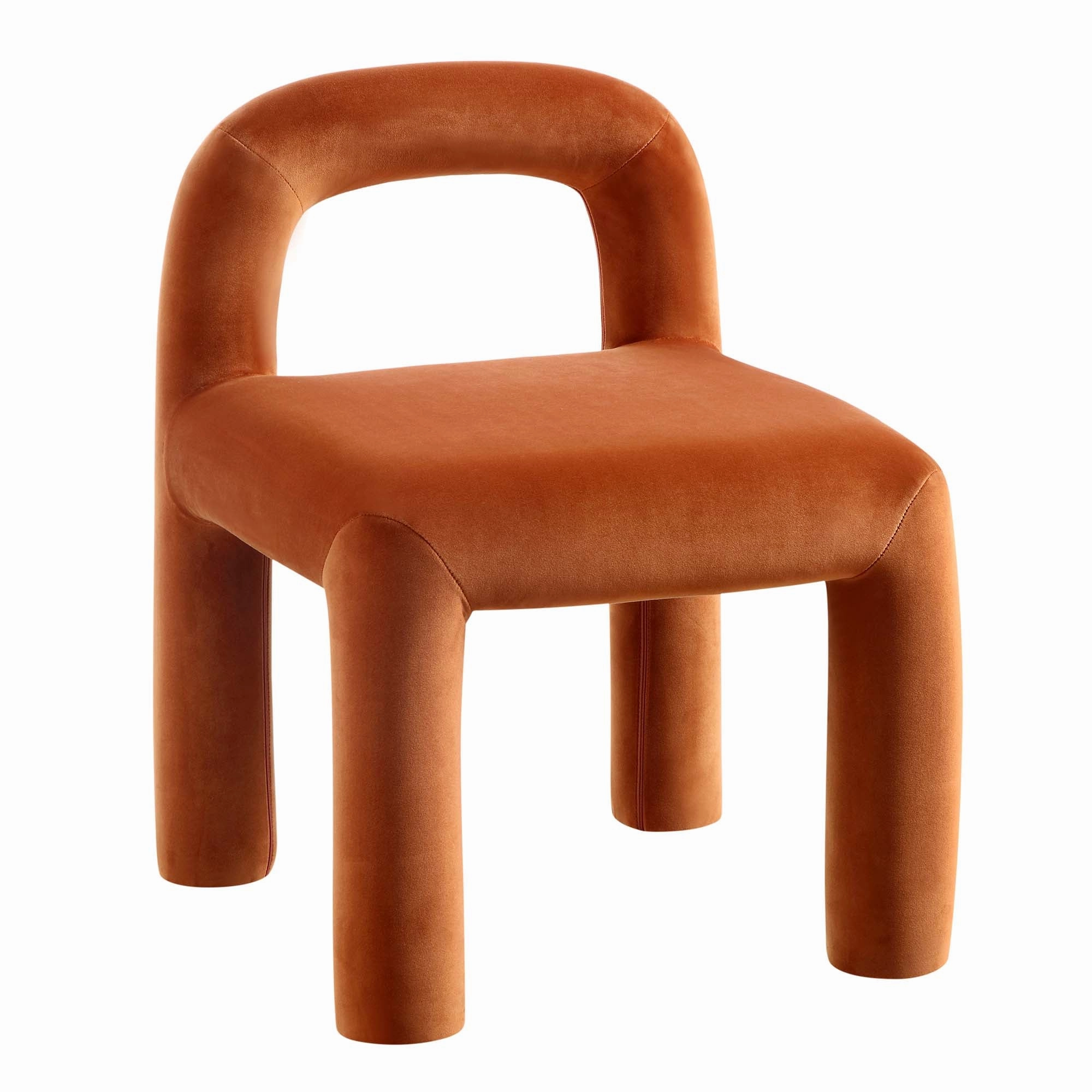 Libby Rust Velvet Dining Chair
