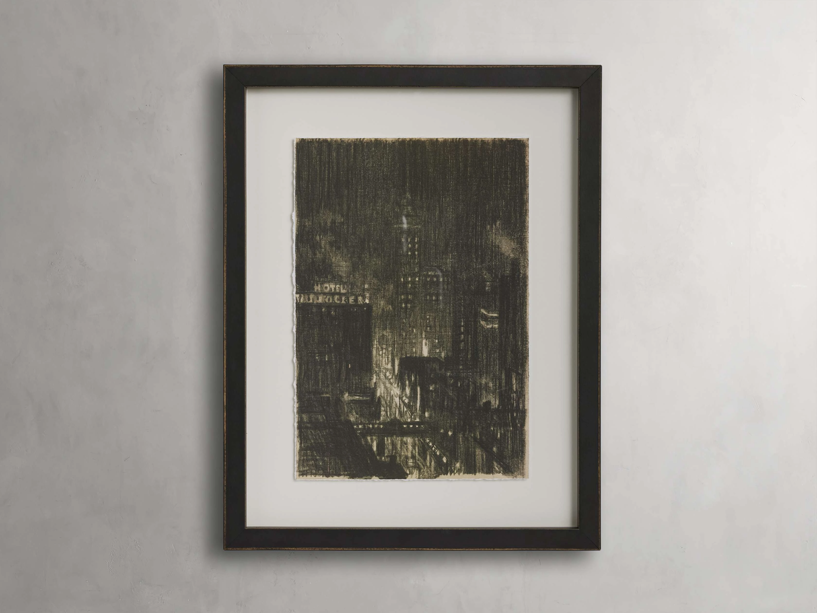 Living For The City Framed Print