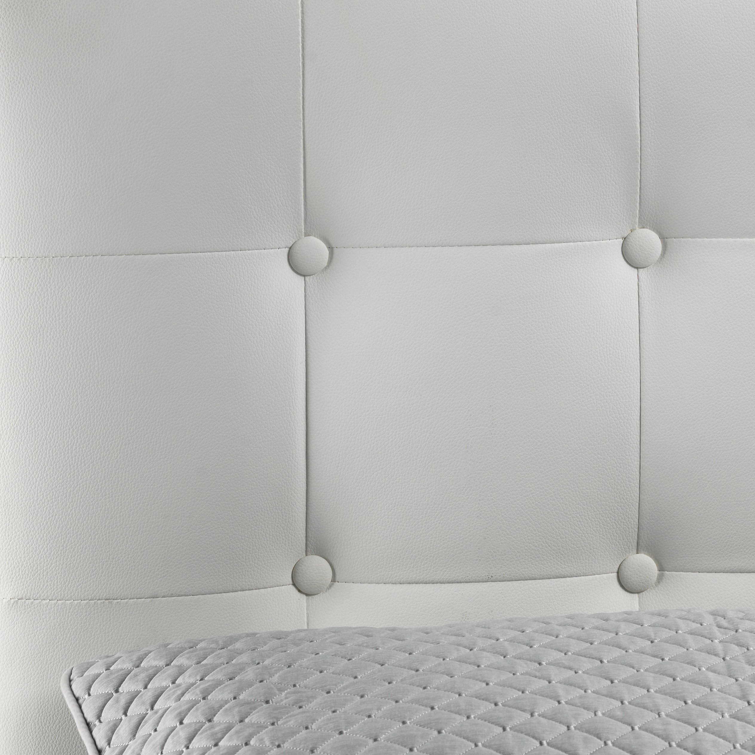 Lombardi Twin Headboard - White