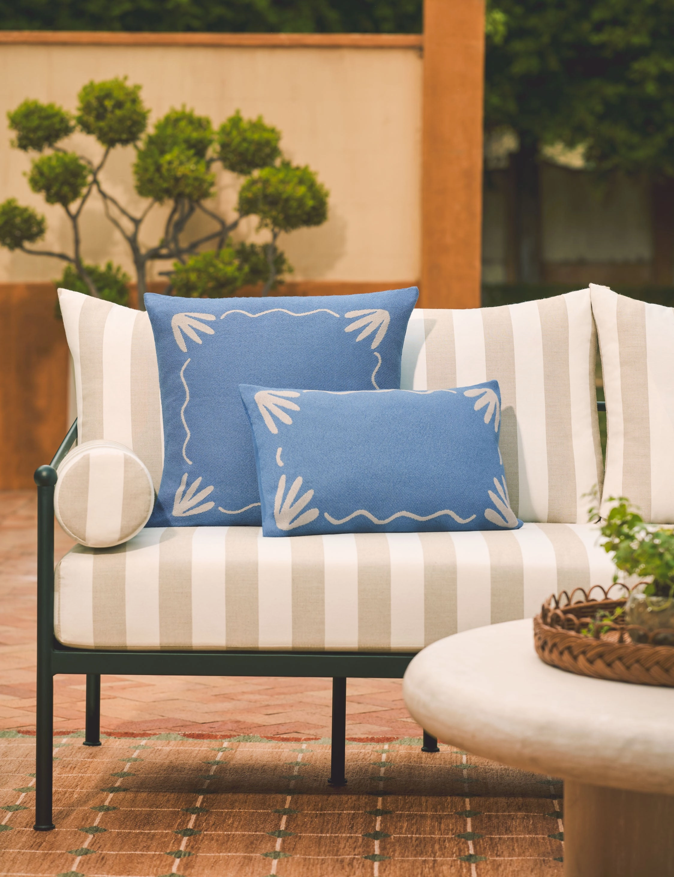 Lovett Indoor / Outdoor Pillow by Sarah Sherman Samuel