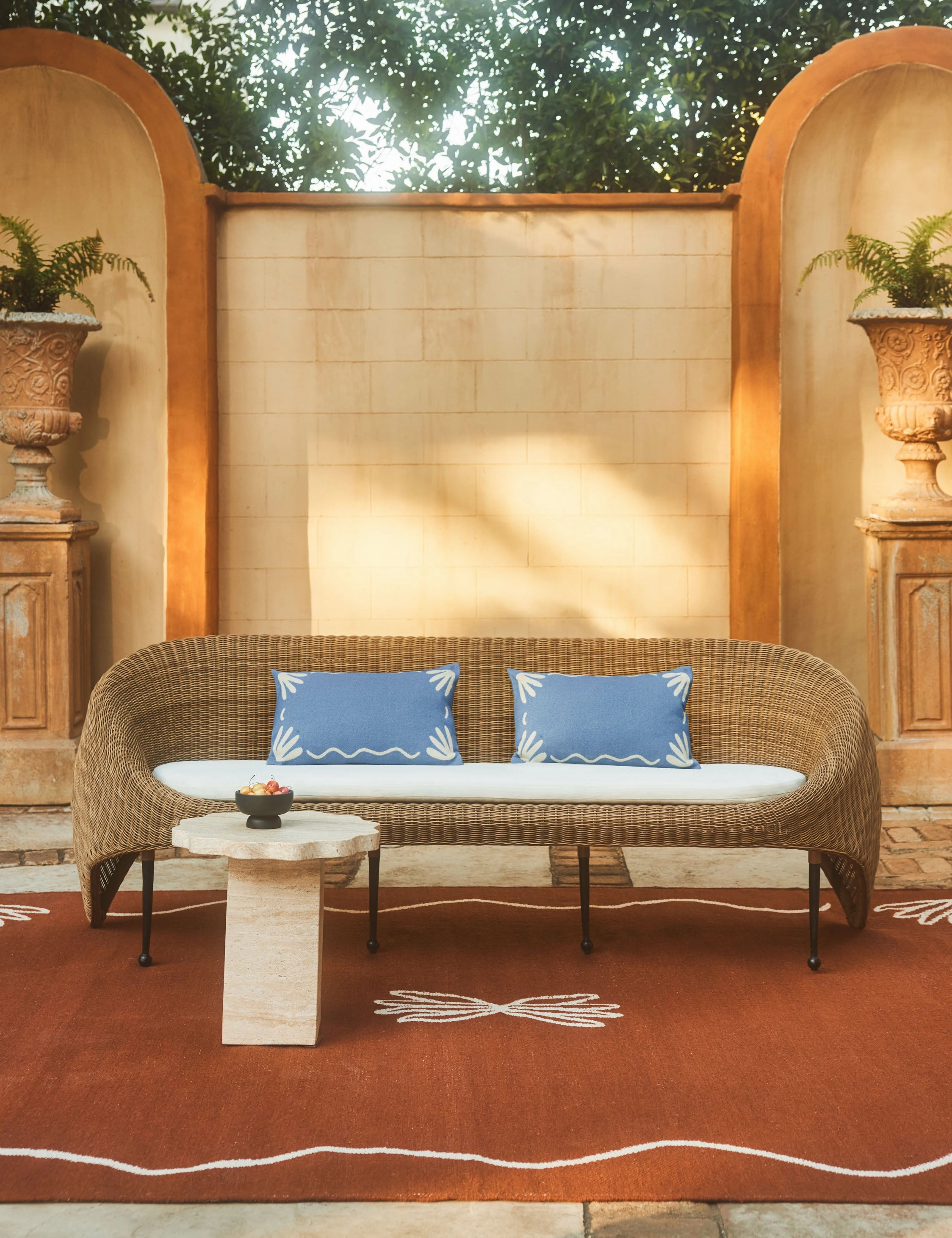 Lovett Indoor / Outdoor Pillow by Sarah Sherman Samuel