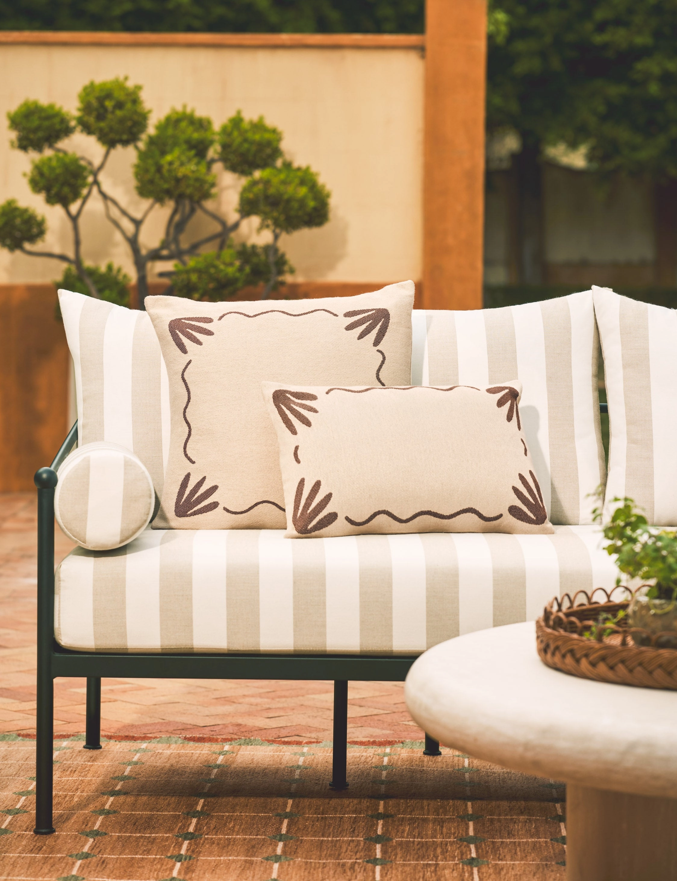 Lovett Indoor / Outdoor Pillow by Sarah Sherman Samuel