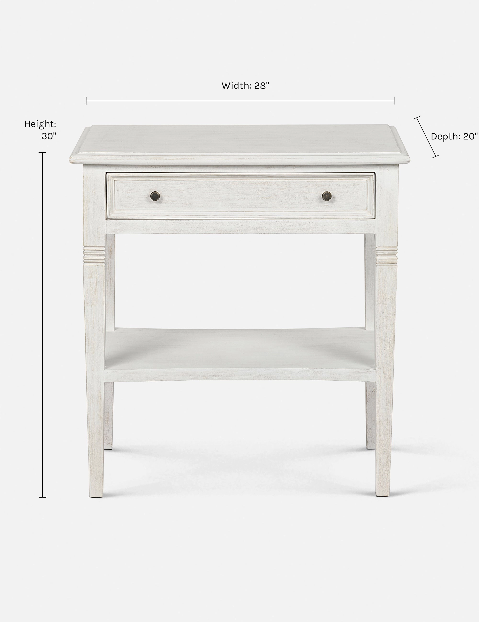 Luna 1 Drawer Nightstand