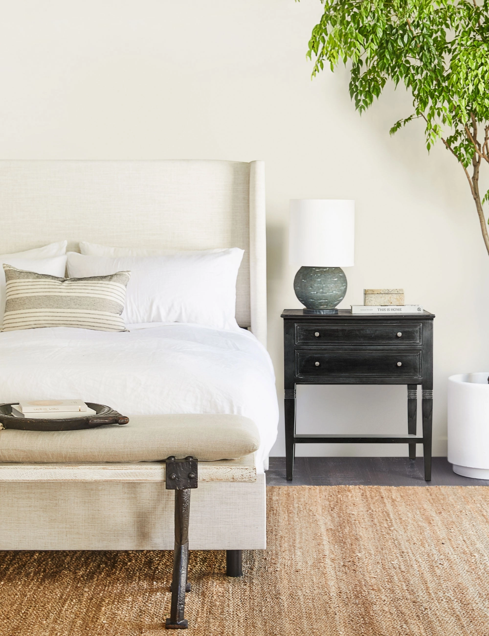 Luna 2 Drawer Nightstand
