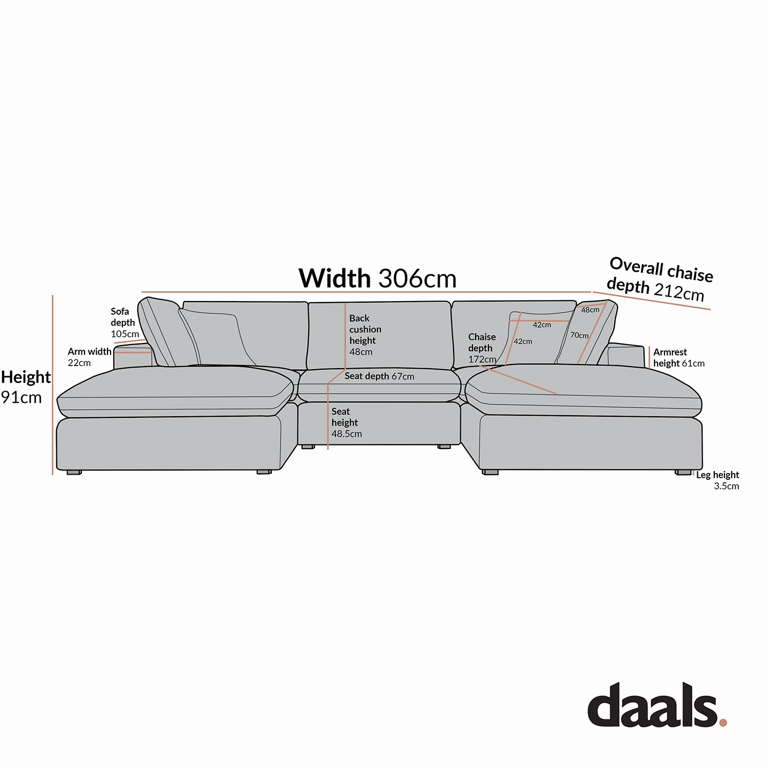 Lutyens Moss Green Velvet Modular Sofa, 5-Piece U-Shape Set