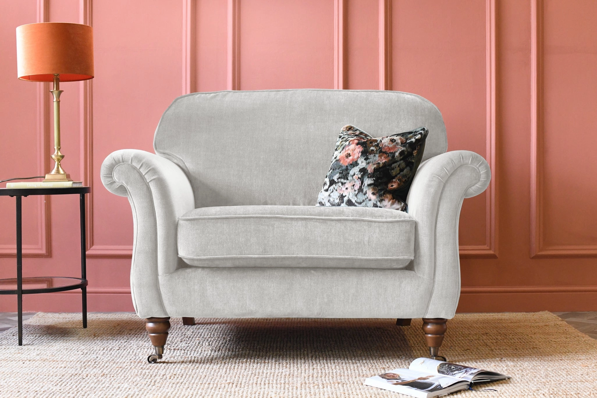 Lydia | Love Seat | Manolo Natural
