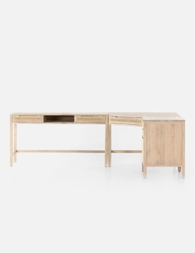 Margot Modular Desk with Filing Cabinet