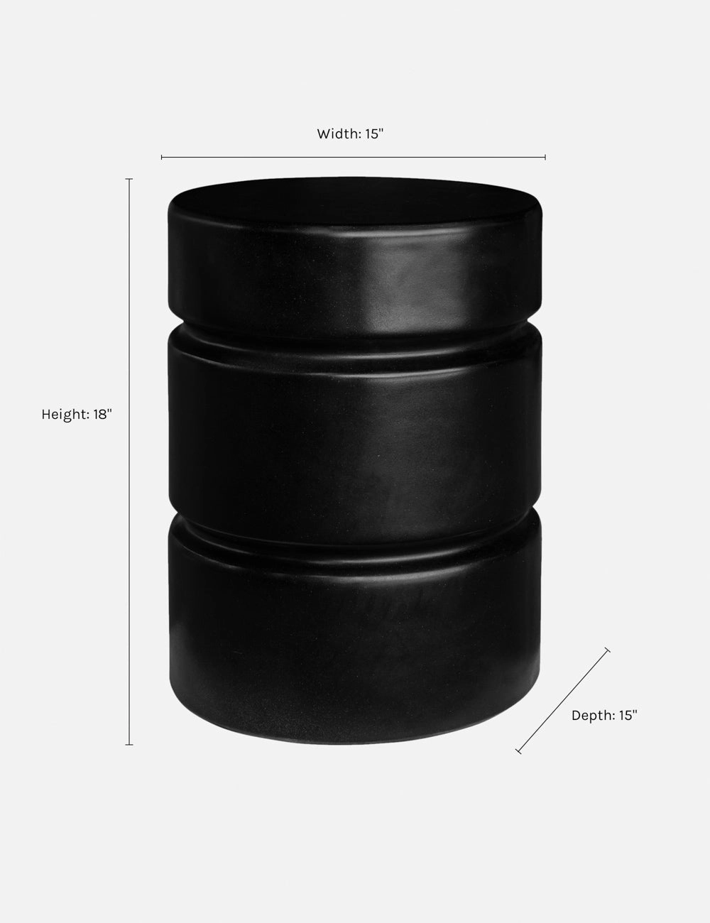 Marke Indoor / Outdoor Round Side Table