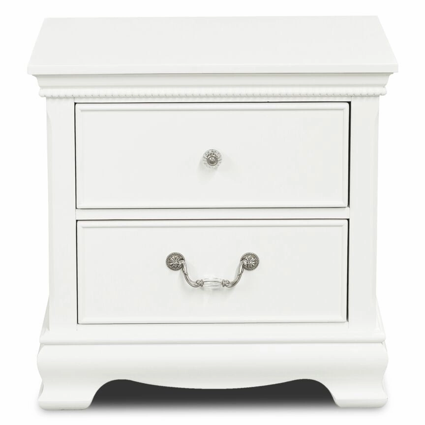 Melanie Night Table - White