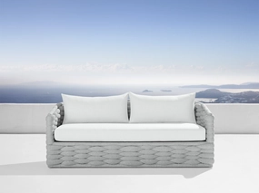 Melbourne Outdoor Sofa in Margate Tan