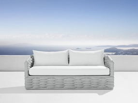 Melbourne Outdoor Sofa in Margate Tan