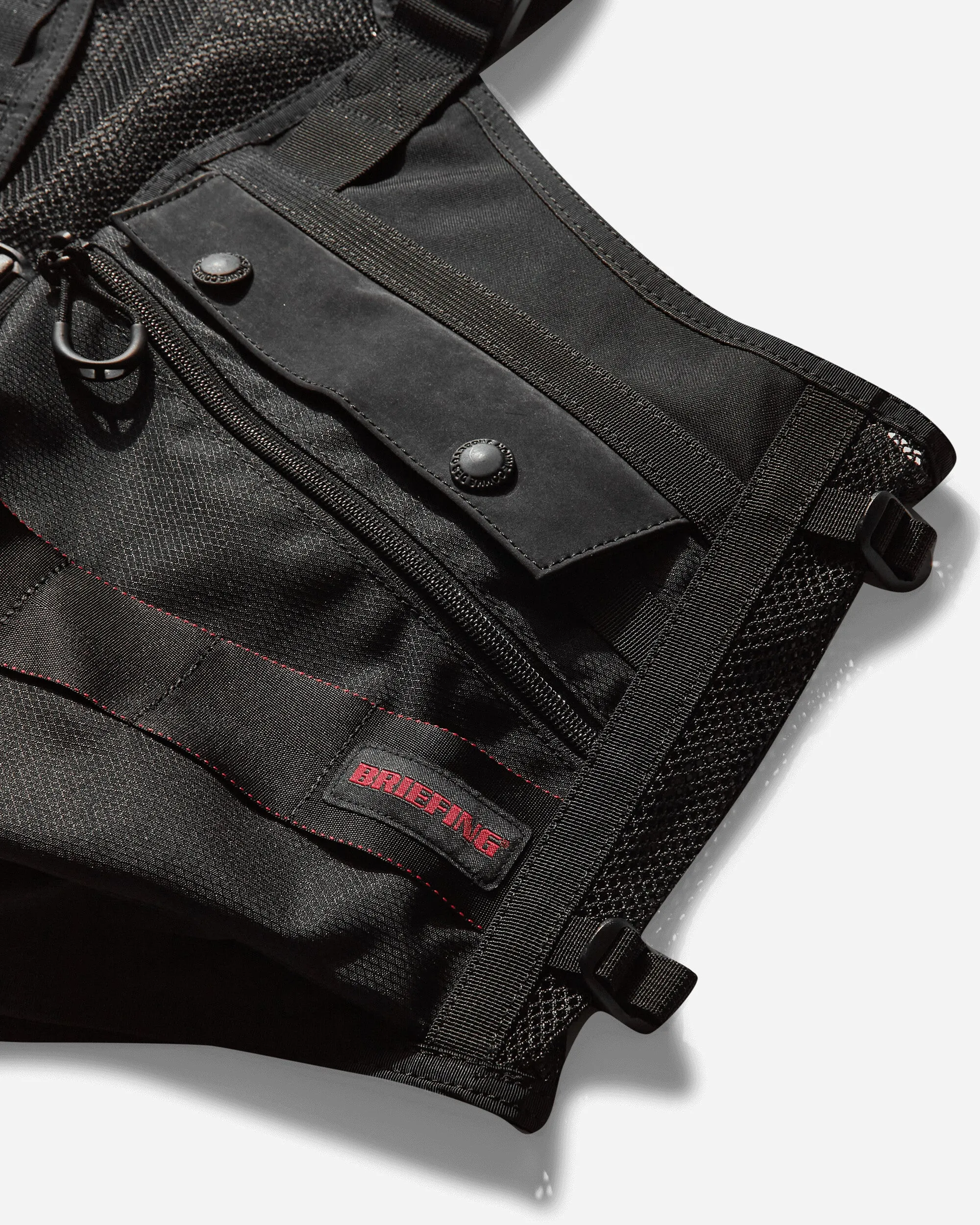 Men's BRIEFING Fisherman Vest Black