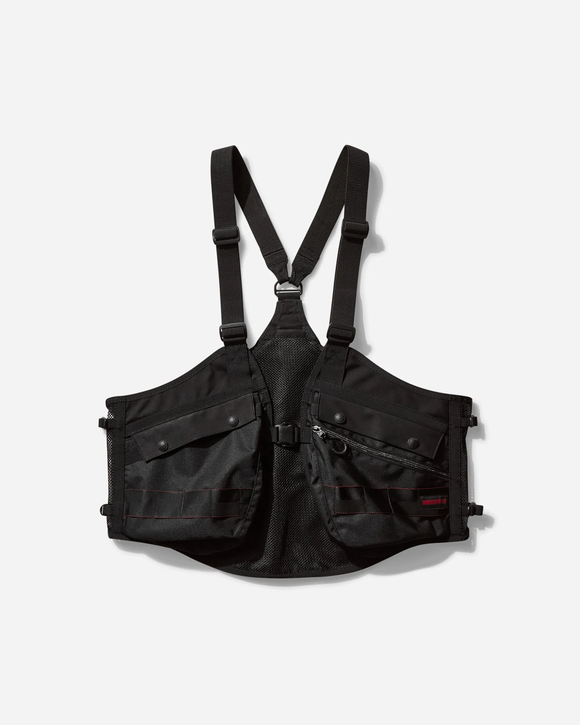 Men's BRIEFING Fisherman Vest Black
