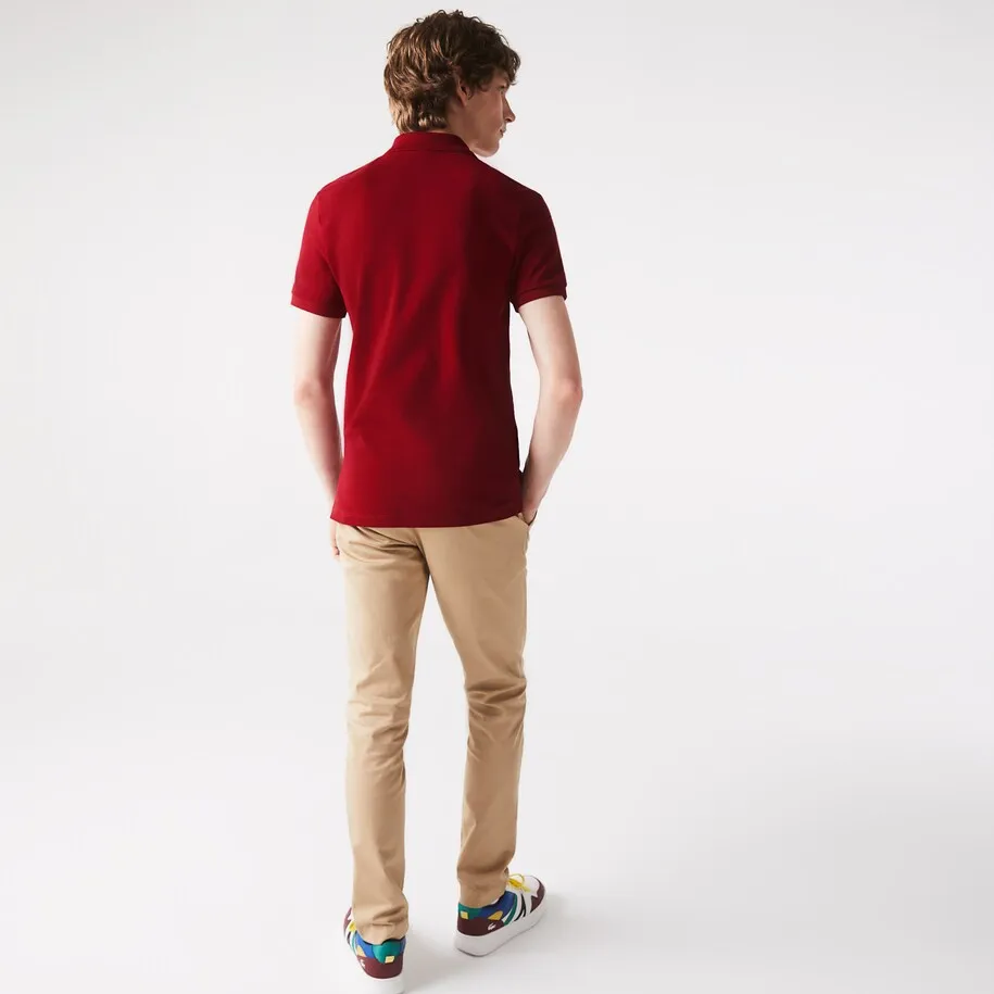 Men's Original L.12.12 Slim Fit Petit Piqué Cotton Polo Bordeaux Patagonia Clothing
