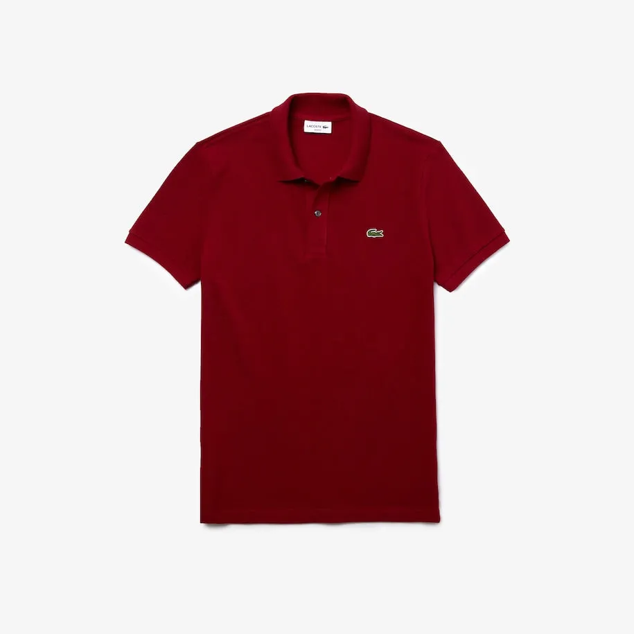 Men's Original L.12.12 Slim Fit Petit Piqué Cotton Polo Bordeaux Patagonia Clothing