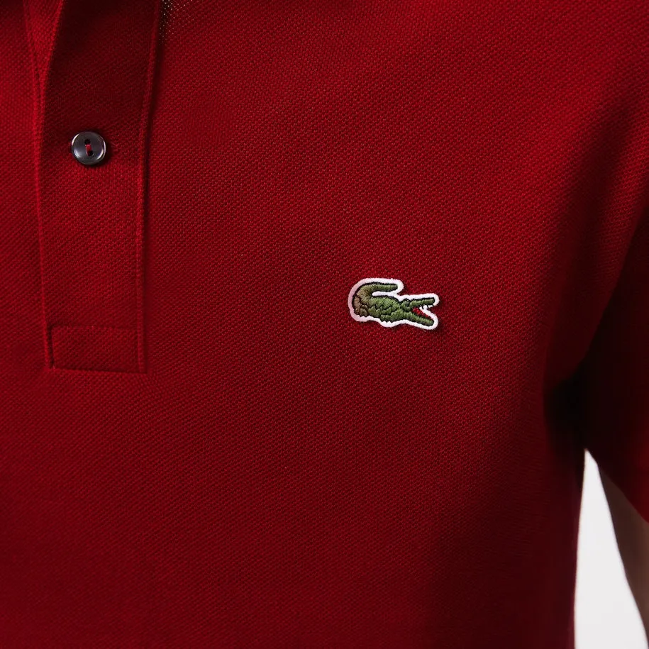 Men's Original L.12.12 Slim Fit Petit Piqué Cotton Polo Bordeaux Patagonia Clothing