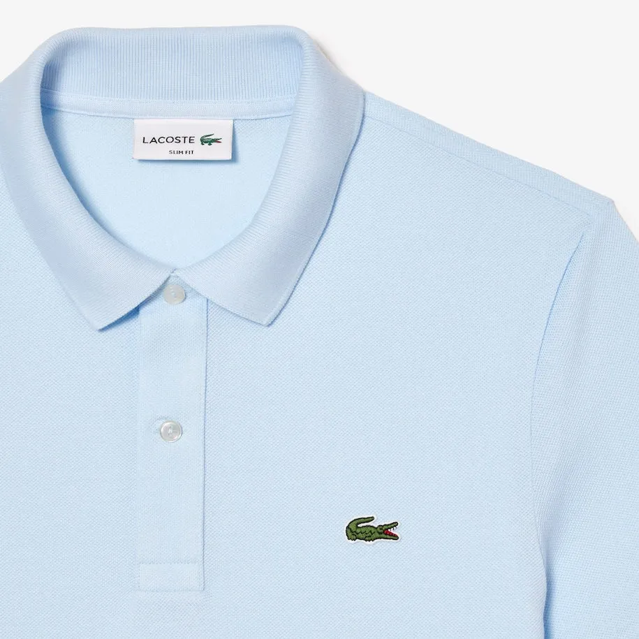 Men's Original L.12.12 Slim Fit Petit Piqué Cotton Polo Light Blue Patagonia Clothing