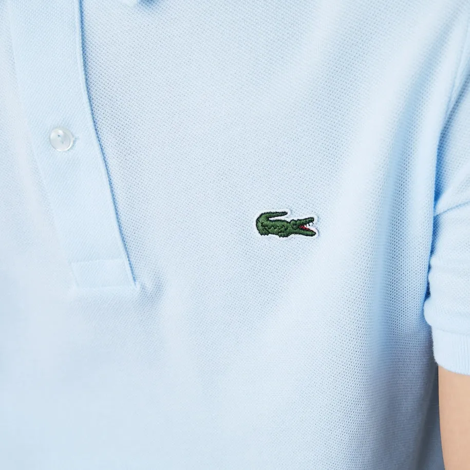 Men's Original L.12.12 Slim Fit Petit Piqué Cotton Polo Light Blue Patagonia Clothing