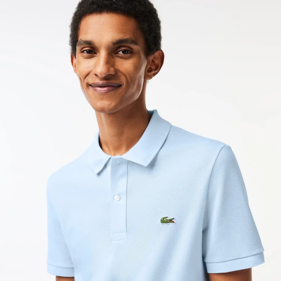 Men's Original L.12.12 Slim Fit Petit Piqué Cotton Polo Light Blue Patagonia Clothing