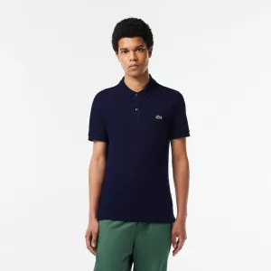 Men's Original L.12.12 Slim Fit Petit Piqué Cotton Polo  Navy Blue Patagonia Clothing