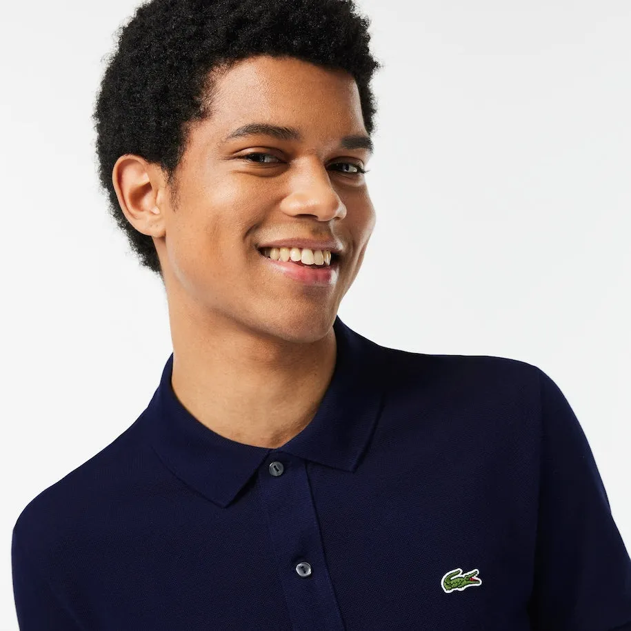 Men's Original L.12.12 Slim Fit Petit Piqué Cotton Polo  Navy Blue Patagonia Clothing