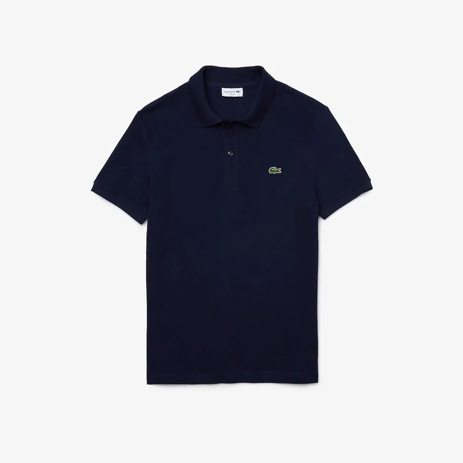 Men's Original L.12.12 Slim Fit Petit Piqué Cotton Polo  Navy Blue Patagonia Clothing