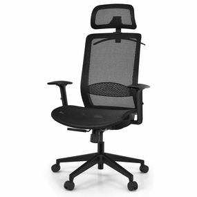 Mesh Office Chair, Ergonomic Office Chair with Headrest outdoor dining set, patio table