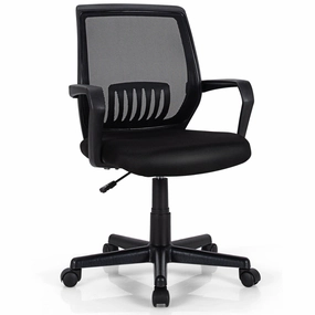 Mesh Office Chair, Mid Back Computer Desk Chair, Ergonomic Executive Chair outdoor dining set, patio table