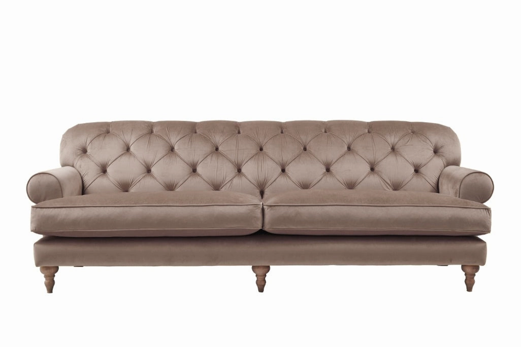 Mia | 4 Seater Sofa | Opulence Mink