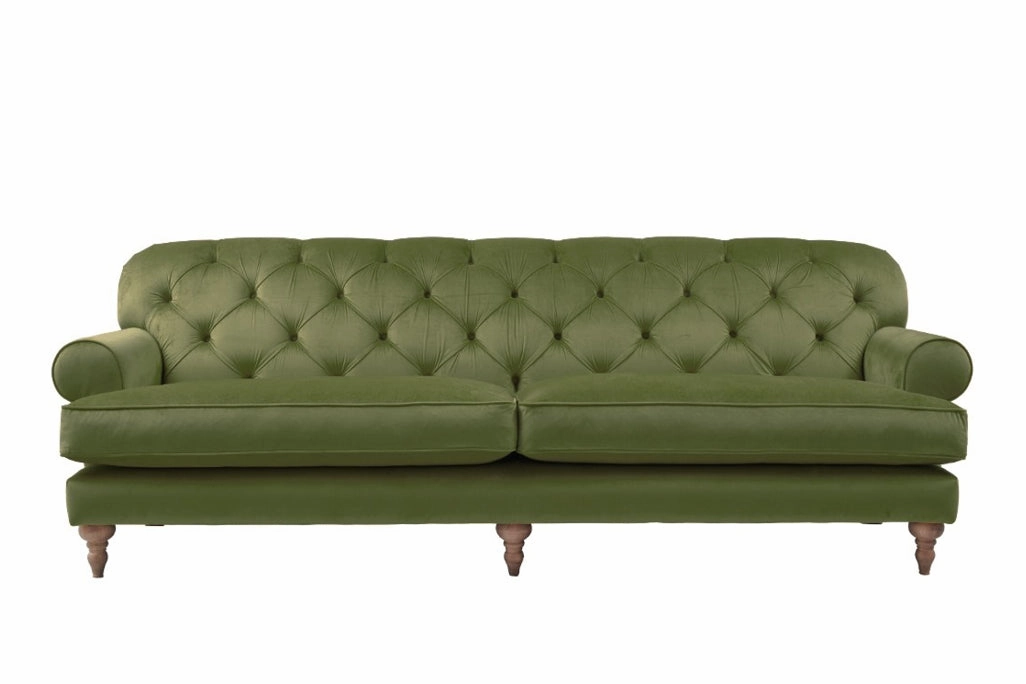 Mia | 4 Seater Sofa | Opulence Olive Green