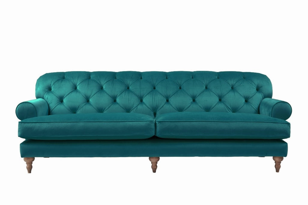 Mia | 4 Seater Sofa | Opulence Teal
