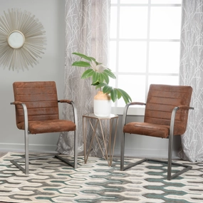 Microfiber Modern Arm Chair (Set of 2) - NH281003 kitchen accessories, table linens
